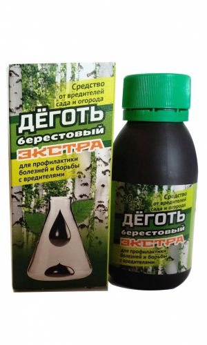 ДЁГОТЬ БЕРЕСТОВЫЙ 80 мл Экстра &mdash; Для профилактики болезней и борьбы с вредителями сада и огорода!