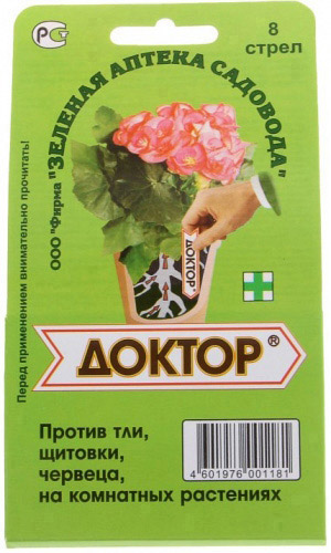 ДОКТОР против тли, щитовки, червеца 8 стрел