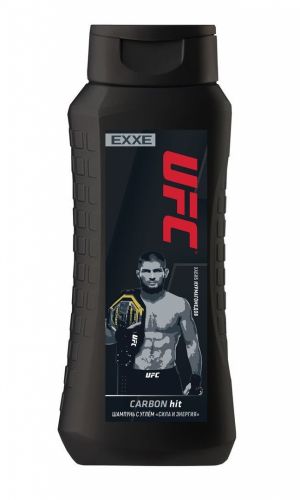 UFC x EXXE Шампунь «Сила и энергия» Carbon hit 400 мл